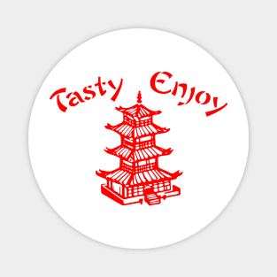 Chinese Takeout - Tasty Enjoy Magnet